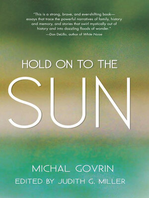 cover image of Hold On to the Sun